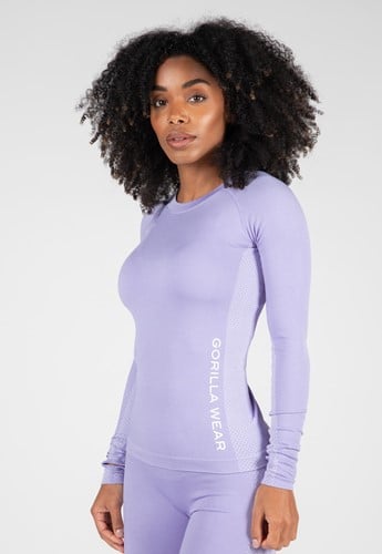 Selah Seamless Longsleeve - Lila