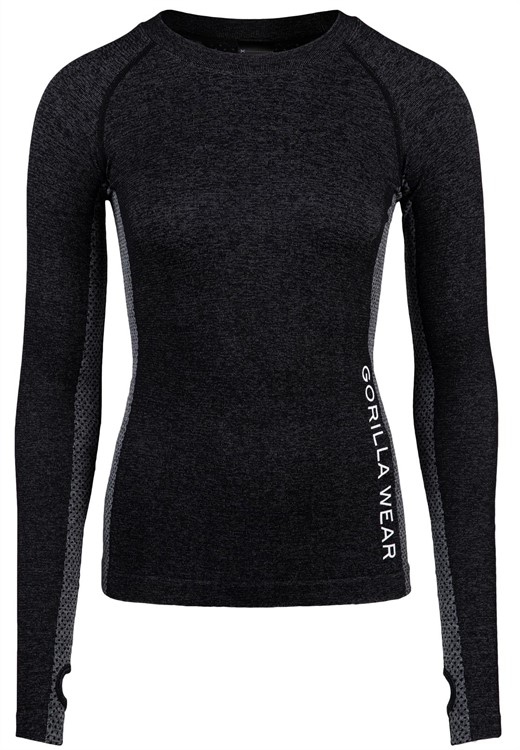 Selah Seamless Long Sleeve Black