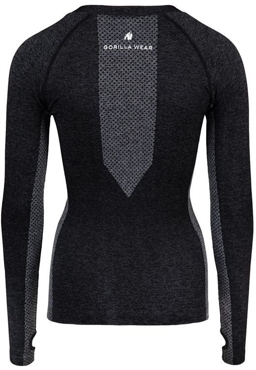 Selah Seamless Long Sleeve Black