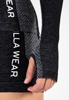 Selah Seamless Long Sleeve Black