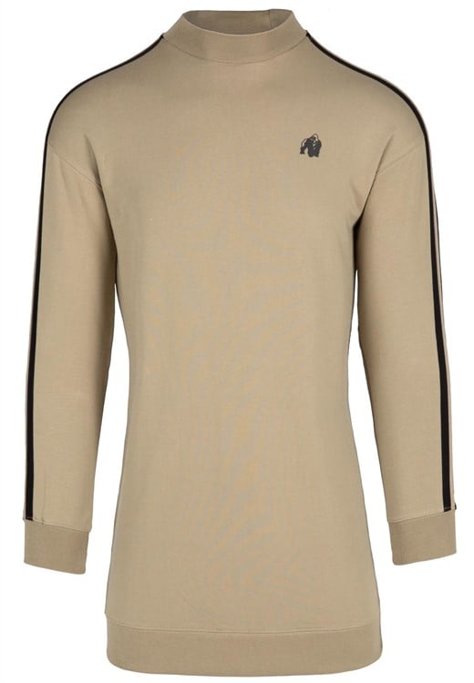 Isabella Sweatshirt Dress Beige