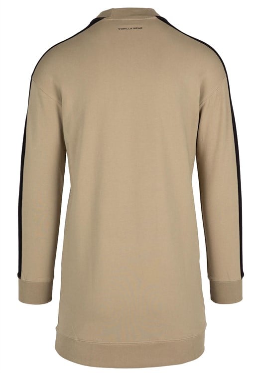 Isabella Sweatshirt Dress Beige