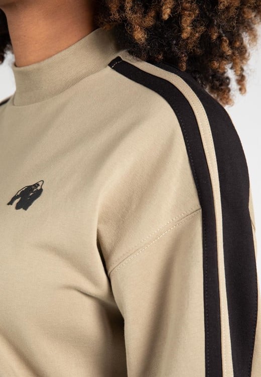 Isabella Sweatshirt Dress Beige