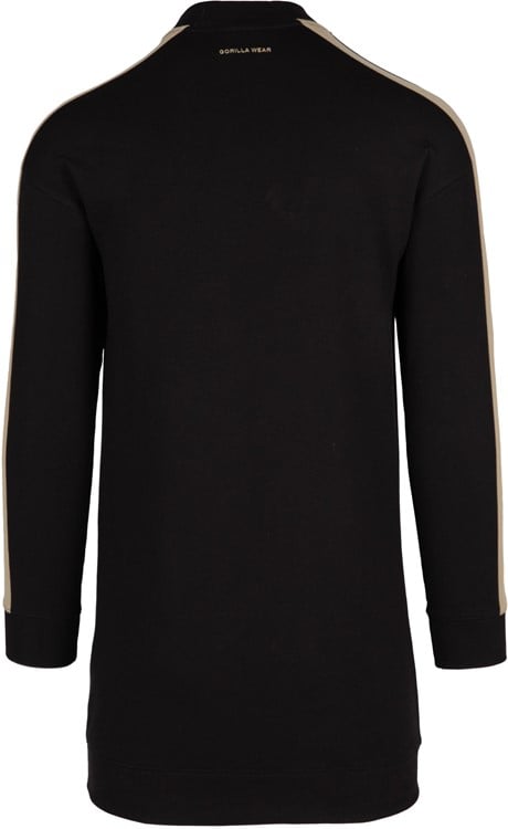 Isabella Sweatshirt Dress Black
