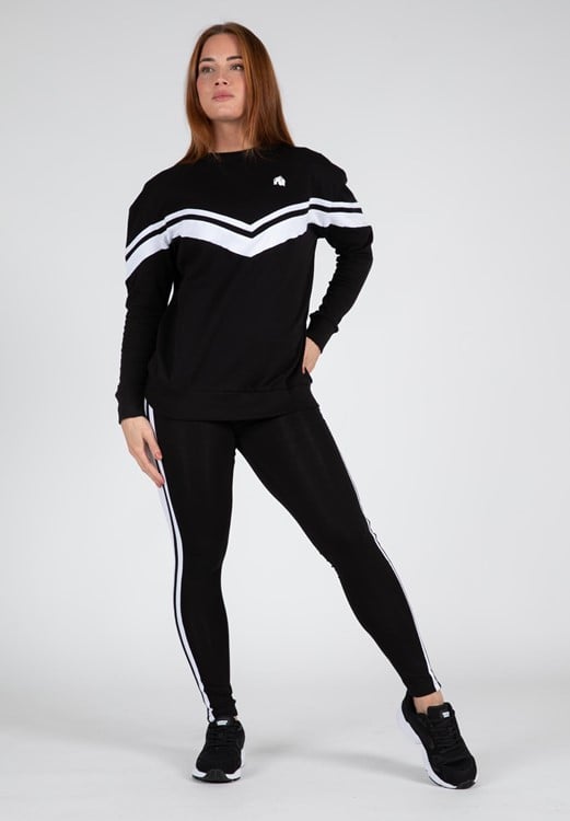 Hailey Overzised Sweatshirt Black