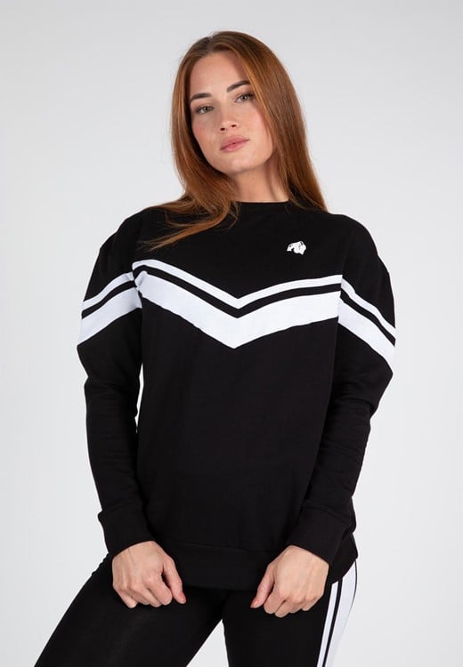 Hailey Oversized Sweatshirt - Zwart - XS