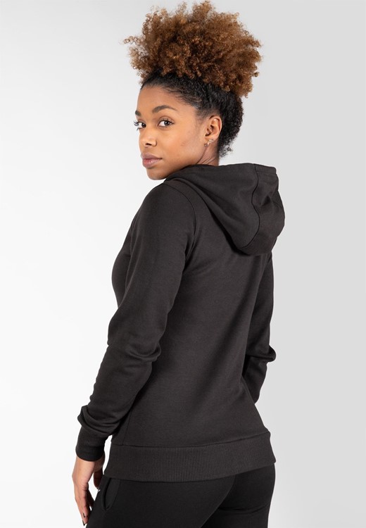 Pixley Zipped Hoodie Black