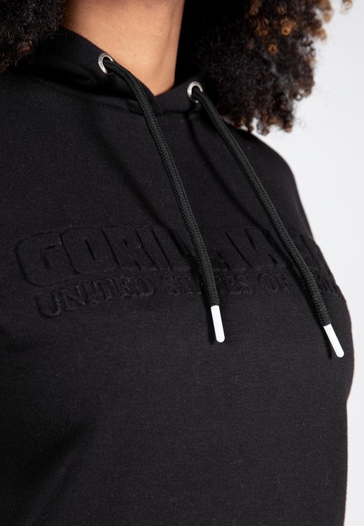 Crowley Oversized Women's Hoodie Black