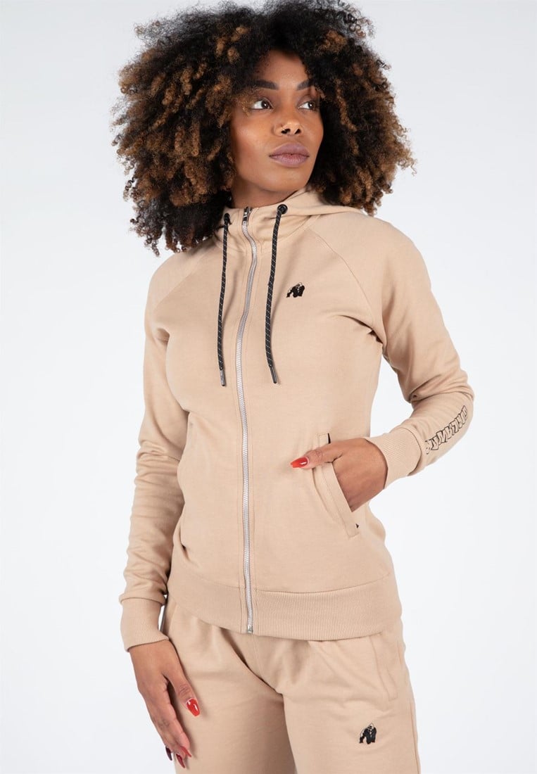 Nike hoodie sales women beige