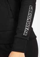 Marion Zipped Hoodie Black
