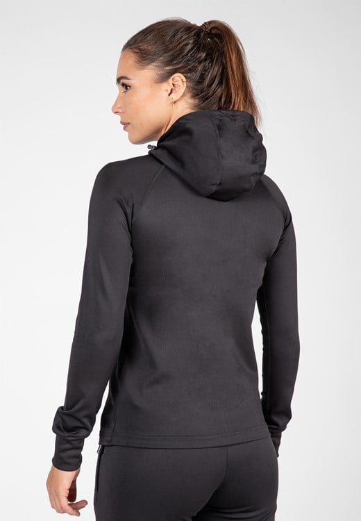 Halsey Track Jacket Black