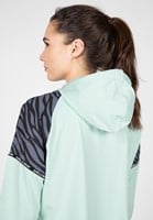 Zion Cropped Hoodie Green