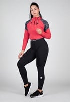 Zion Cropped Hoodie Red