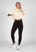 Tracey Cropped Hoodie Beige