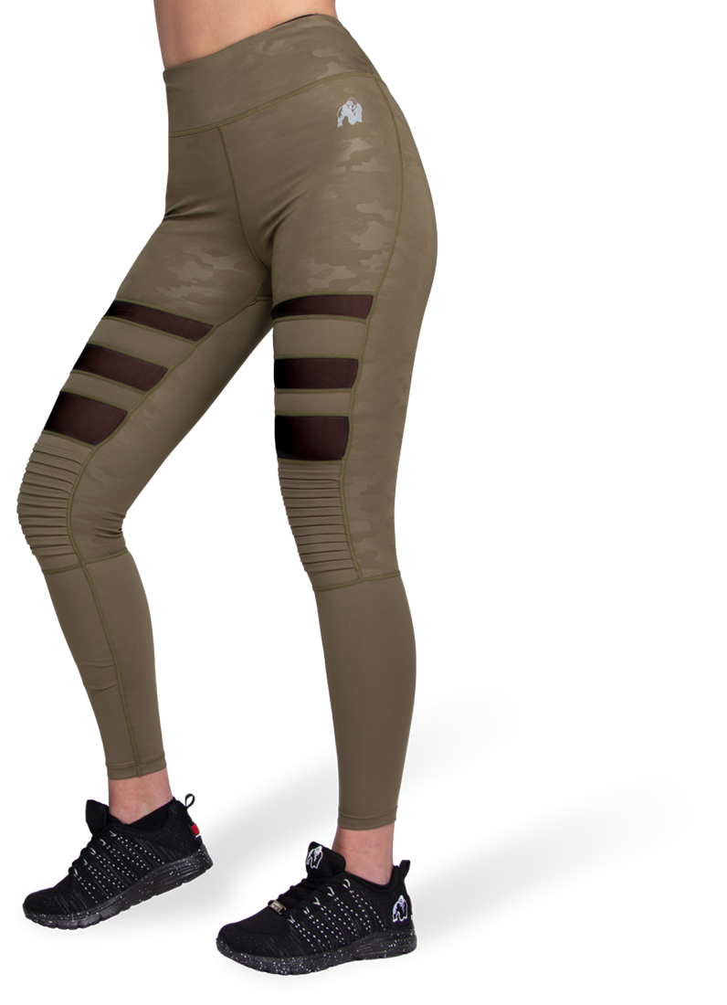 army green camo leggings