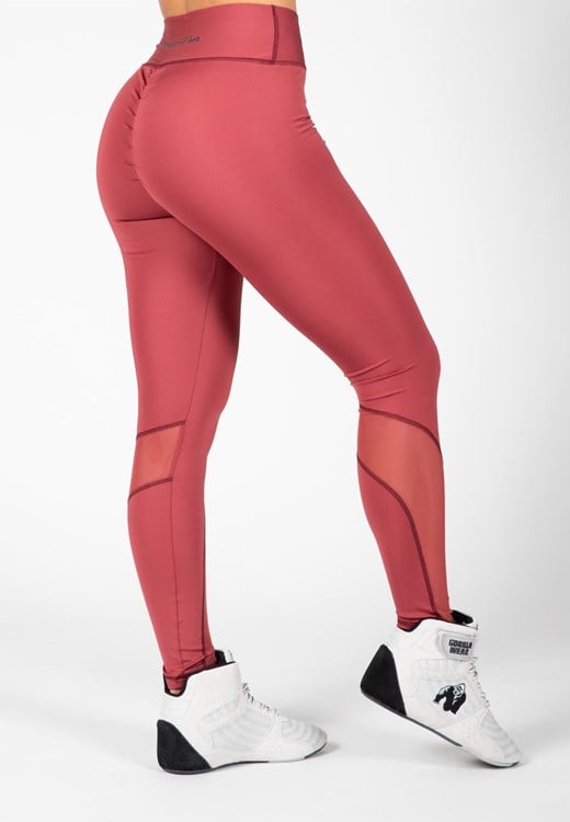 Kaycee Tights Red