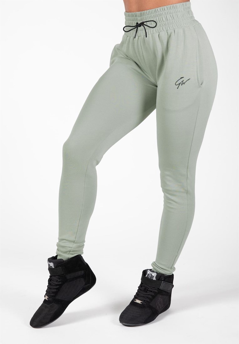 Women Tights Light Green