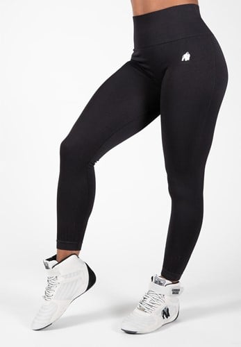 Neiro Nahtloses Leggings - Schwarz