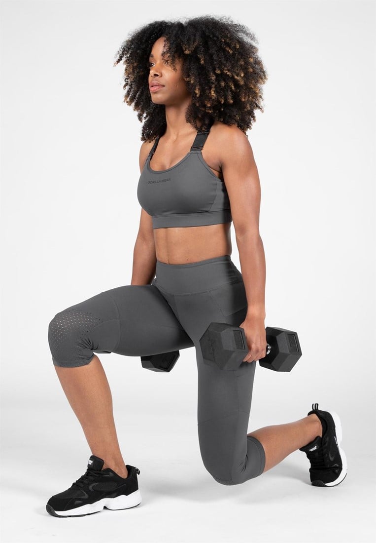 Gray cropped leggings hotsell