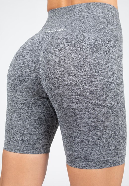 Quincy Seamless Cycling Shorts Gray
