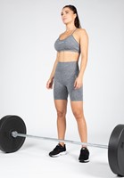 Quincy Seamless Cycling Shorts Gray