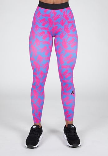 Colby Leggings - Blu/Rosa