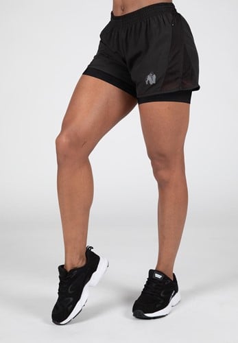 Portland 2-In-1 Shorts - Schwarz