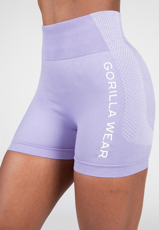 Selah Seamless Shorts Lilac