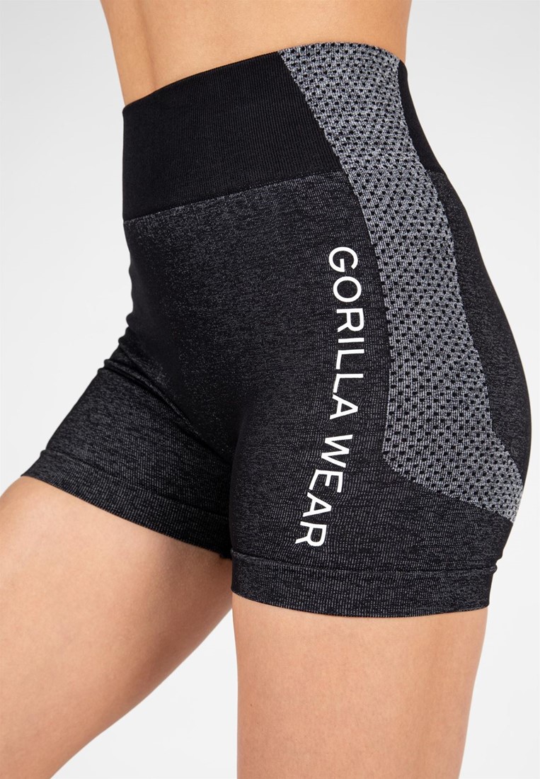 Selah Seamless Shorts - Black Gorilla Wear