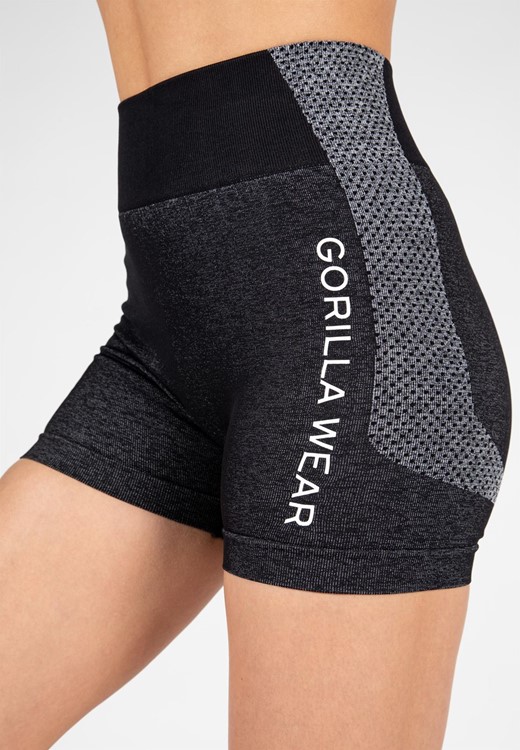 Selah Seamless Shorts Black