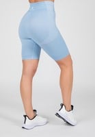 Selah Seamless Cycling Shorts Light Blue