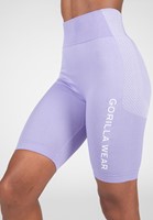Selah Seamless Cycling Shorts Lilac