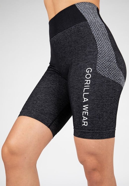 Selah Seamless Cycling Shorts Black