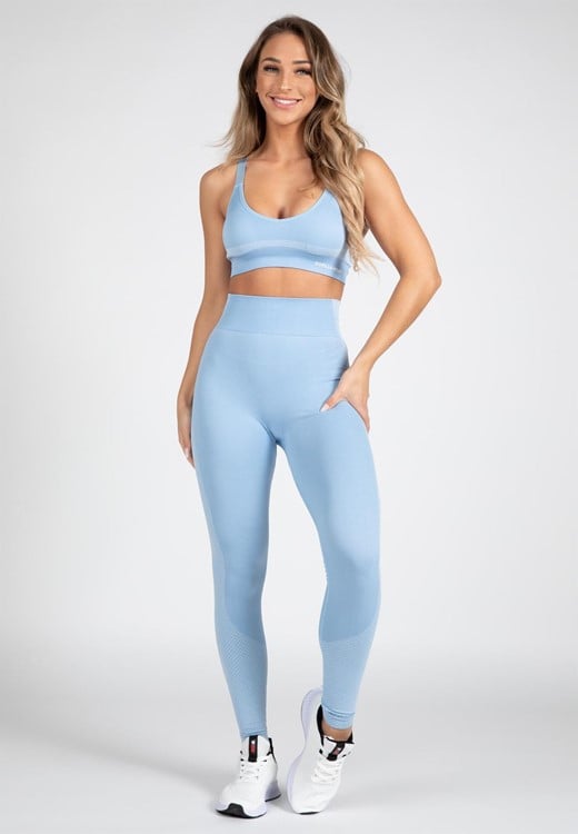 Selah Seamless Leggings Light Blue