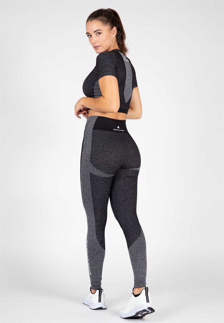 Selah Seamless Leggings - Black Gorilla Wear