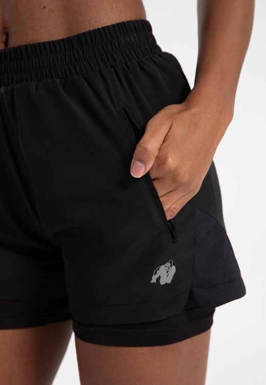 Katy 2-In-1 Shorts Black