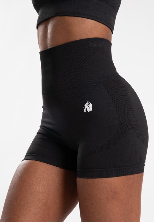 Olivia Seamless Shorts Black