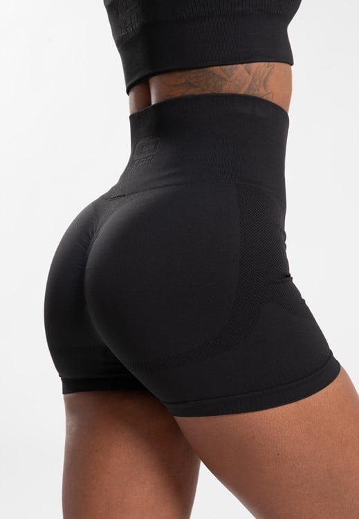 Olivia Seamless Shorts Black
