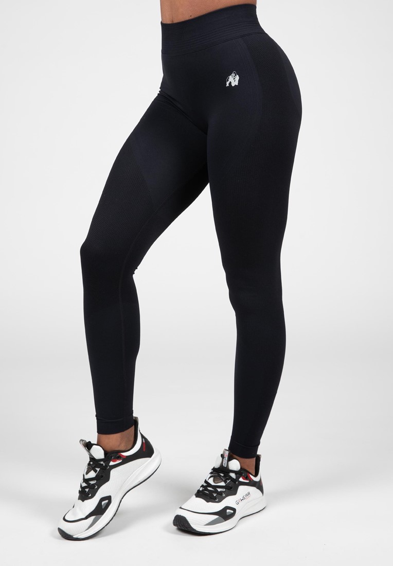 Whitney Seamless Leggings Black M/L Gorilla Wear