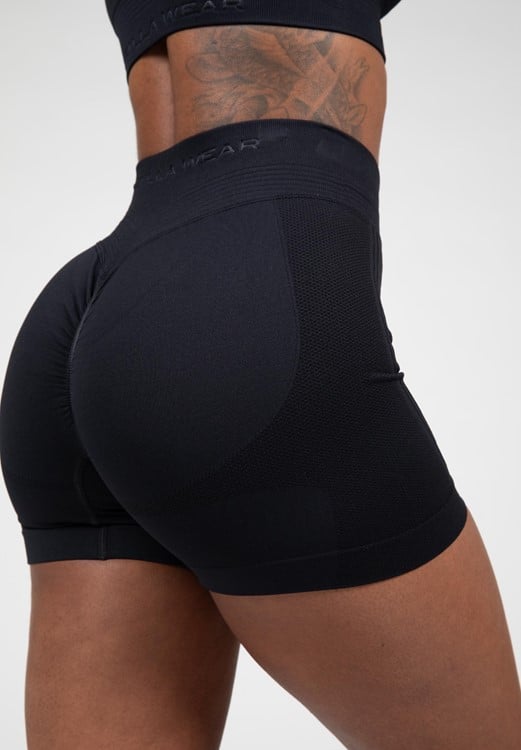 Whitney Seamless Shorts - Black