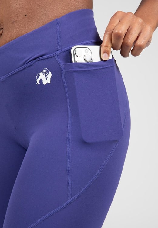 Willow Leggings Navy/Purple
