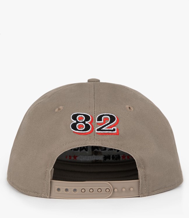 Wayne Snapback Cap - Brown-3