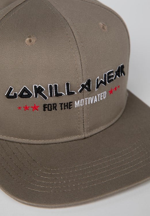 Wayne Snapback Cap Brown