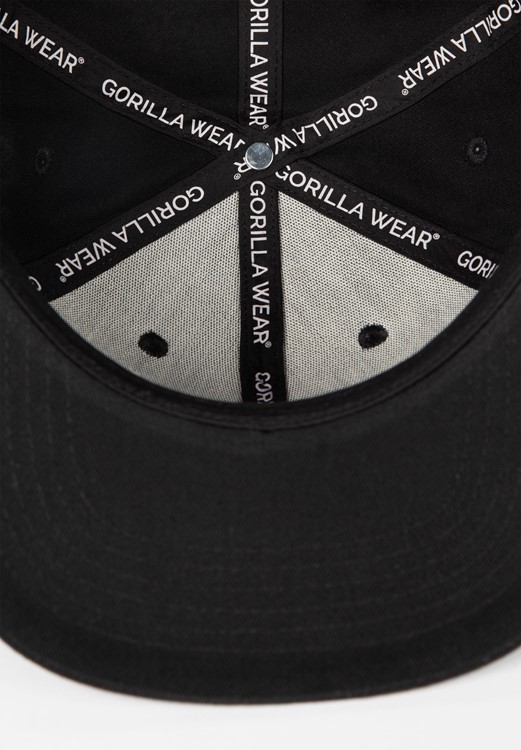 Wayne Snapback Cap Black