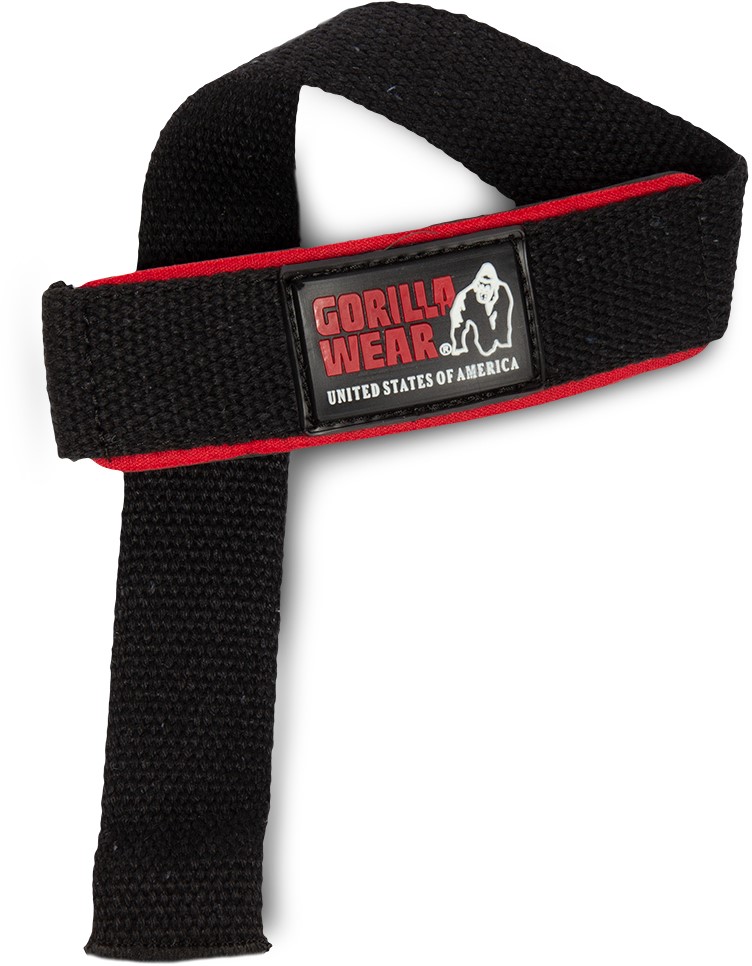 Padded Lifting Straps - Black Gorilla Wear