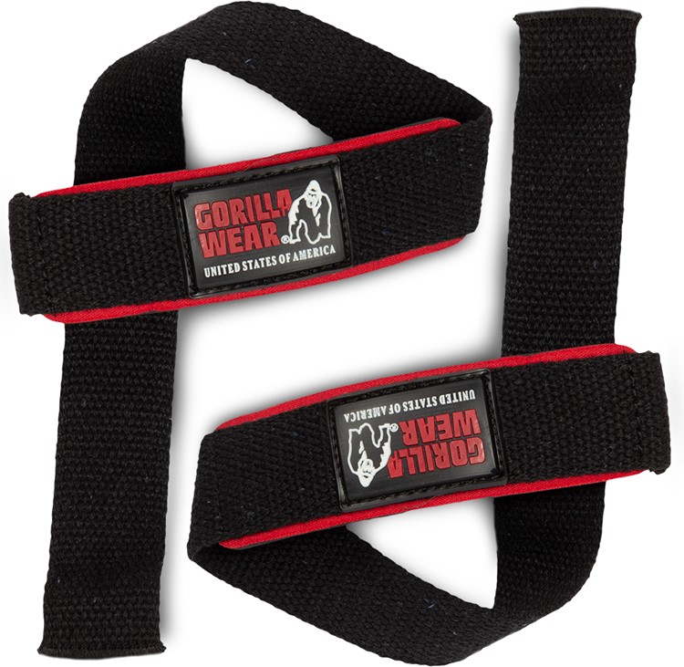 Correas De Levantamiento Acolchadas - Negro-2