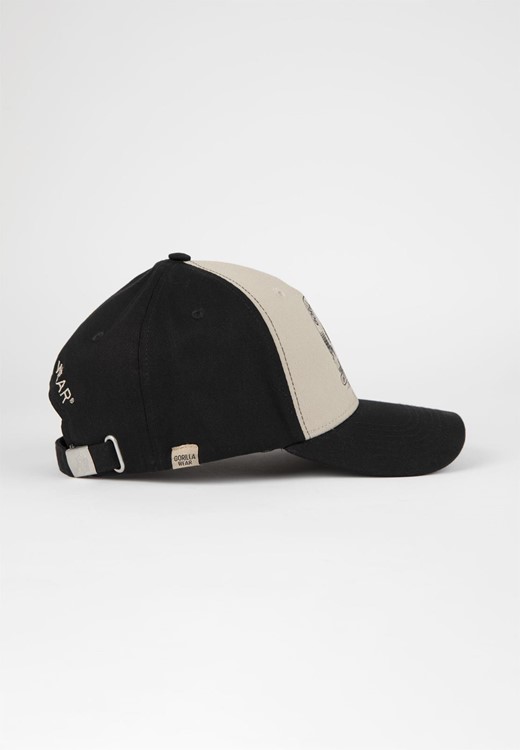 Buckley Cap - Black/Beige-3