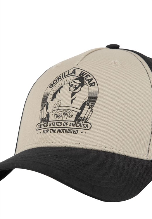 Buckley Cap Black/Beige