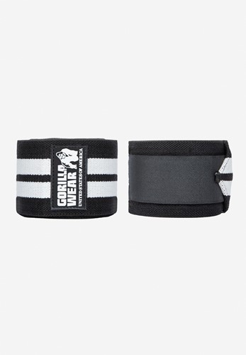 Vendas Para Rodillas - Negro/Blanco