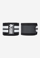 Knee Wraps - Zwart/Wit - 200CM